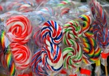 candy canes in the market