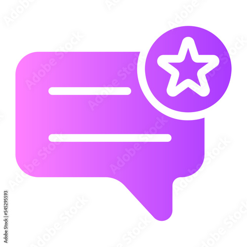 favourite gradient icon