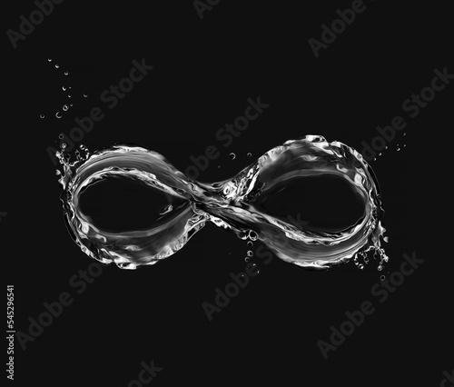 Liquid Infinity Symbol