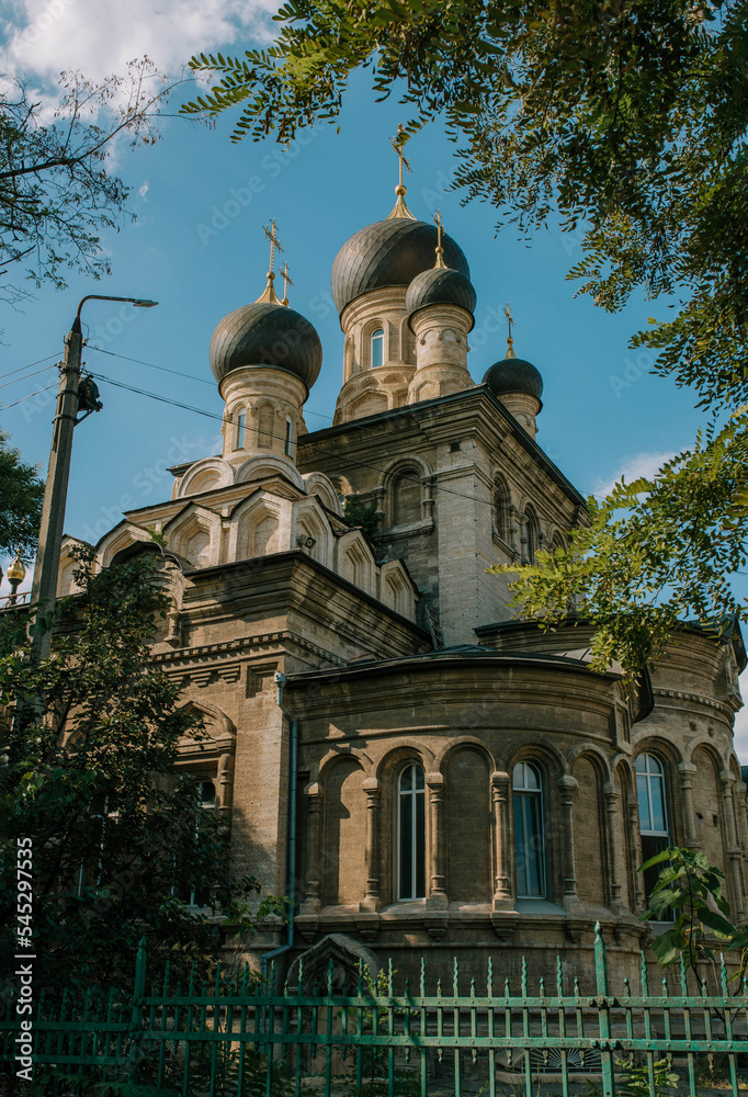 Mykolaiv, Ukraine - September 4, 2021. Cathedral of the Kasperovskaya Icon of the Mother of God
