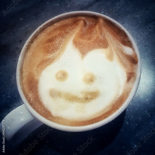 coffee art © Jolyon Rogers