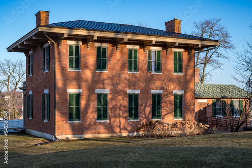 Canvas Print Ulysses S Grant House in Galena