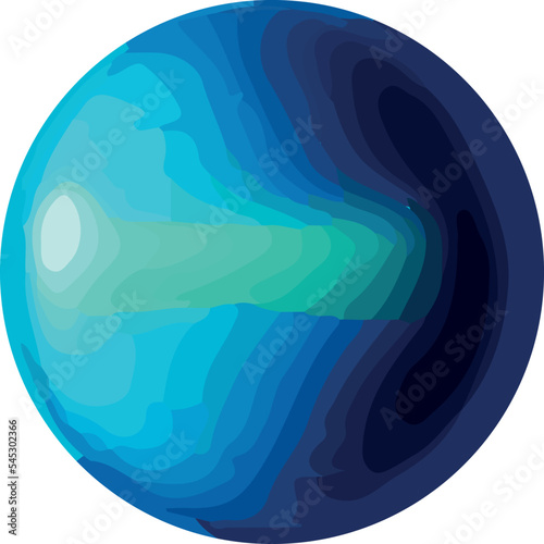Space planets, asteroid, moon, fantastic world game vector .