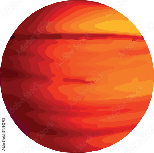Space planets, asteroid, moon, fantastic world game vector .