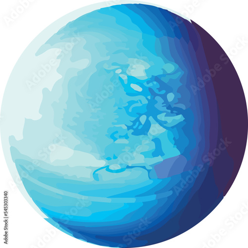 Space planets, asteroid, moon, fantastic world game vector .