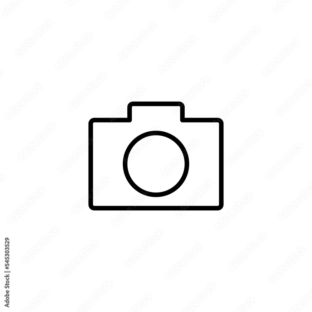 Camera icon vector illustration. photo camera sign and symbol. photography icon. Camera icon vector illustration. photo camera sign and symbol. photography icon.
