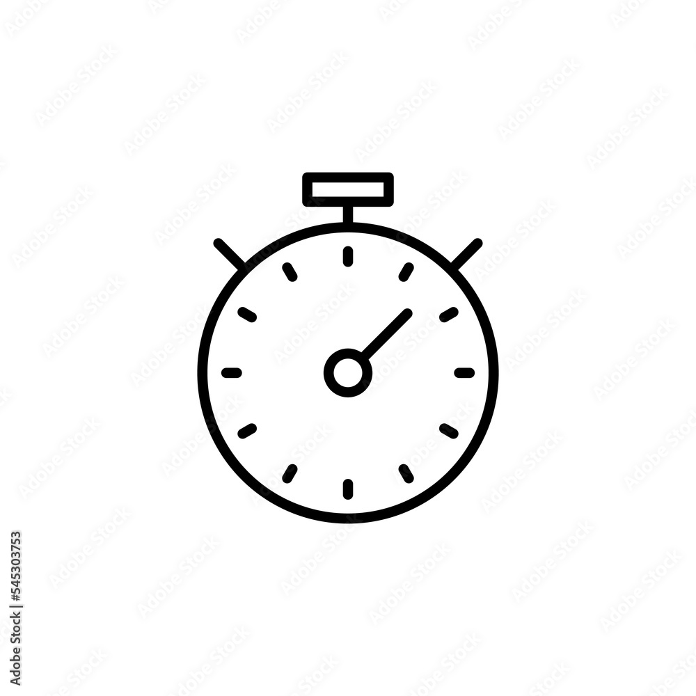 stopwatch icon vector illustration. Timer sign and symbol. Countdown icon. Period of time stopwatch icon vector illustration. Timer sign and symbol. Countdown icon. Period of time