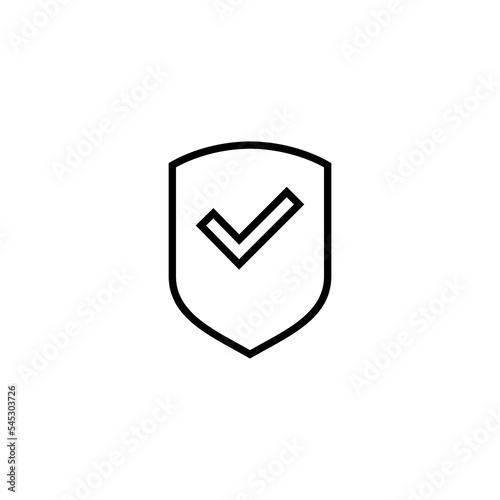 Free Download Shield check mark icon vector illustration. Protection approve sign. Insurance icon - GFXLoad