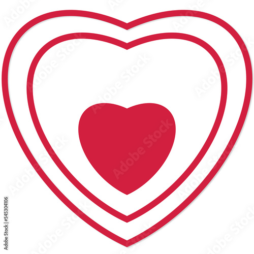 icon heart design