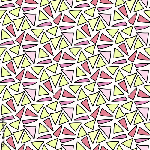 Abstract pastel candy color seamless pattern