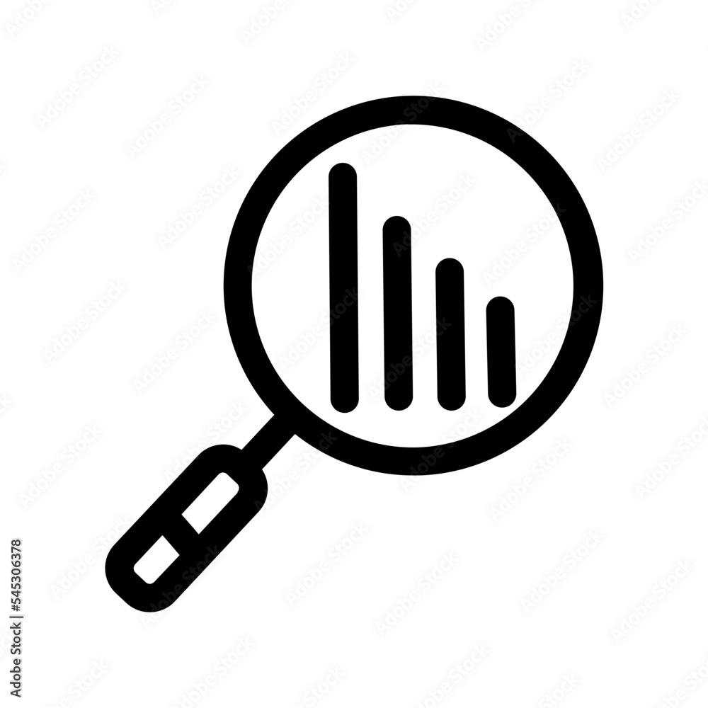 Analysis Business Growth Chart Finance Search Icon Analysis Business Growth Chart Finance Search Icon