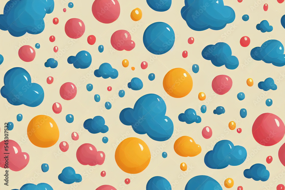 Children cute weather seamless pattern. Cute design template. Beautiful decoration. Weather icons for textile, wrapping paper Children cute weather seamless pattern. Cute design template. Beautiful decoration. Weather icons for textile, wrapping paper