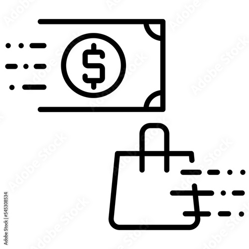 fast transaction icon