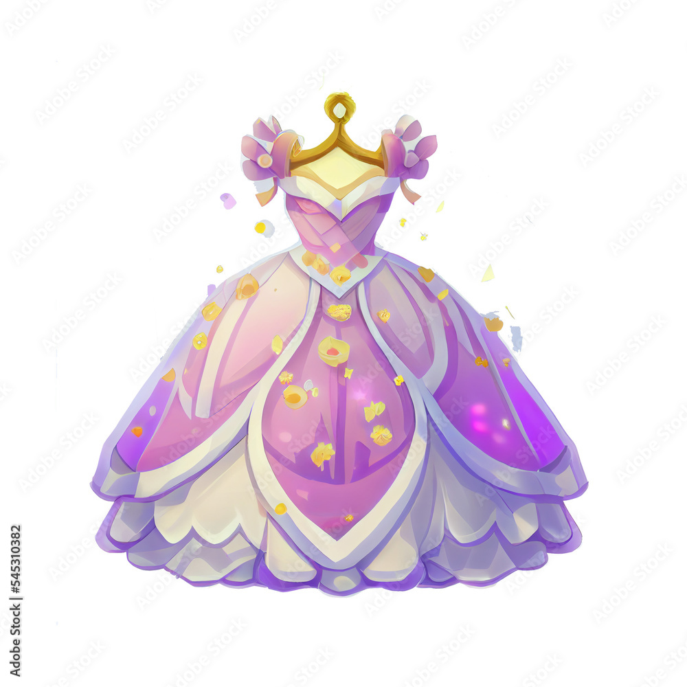 Dress Up Game Asset Princess with Transparent Background Dress Up Game Asset Princess with Transparent Background