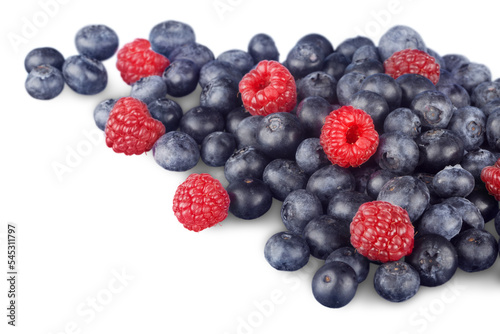 Fototapeta Naklejka Na Ścianę i Meble -  Spilled Berries