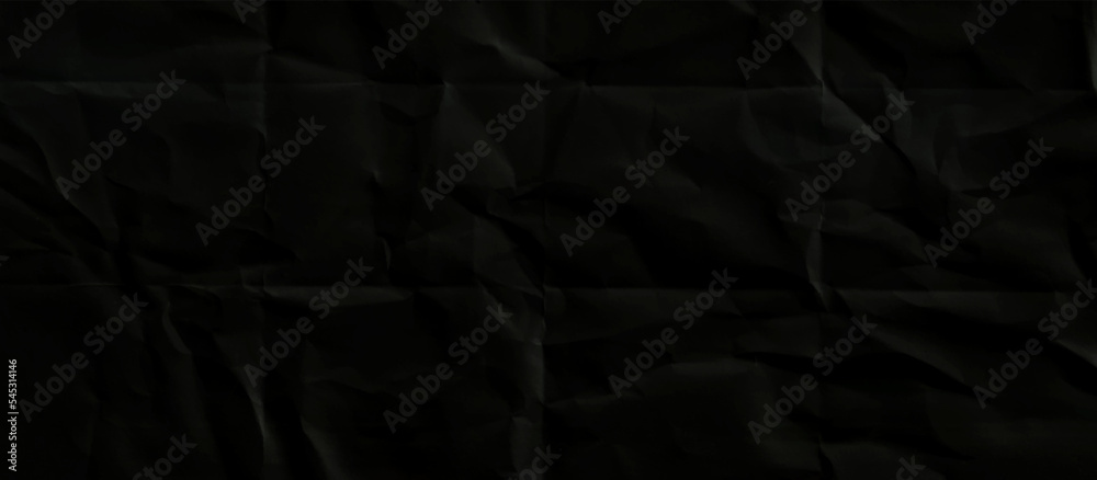 Black wrinkle recycle paper background Black wrinkle recycle paper background