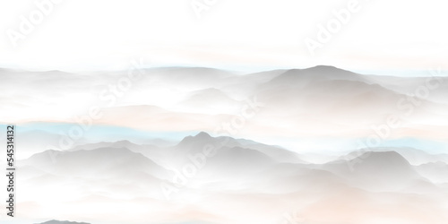 clouds in the mountains © 凡墨映画
