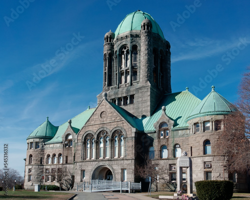 Historical court house Taunton MA USA