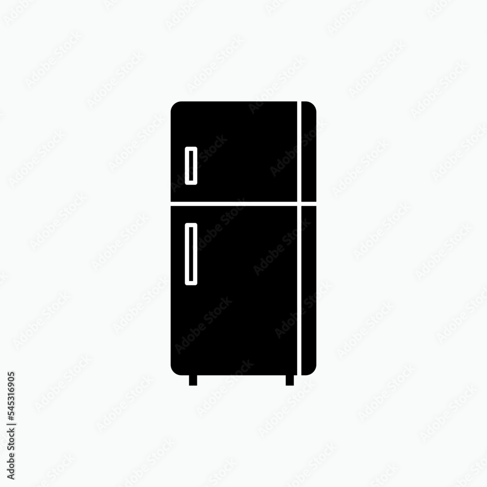 Freezer Icon - Vector, Sign and Symbol for Design, Presentation, Website or Apps Elements. Freezer Icon - Vector, Sign and Symbol for Design, Presentation, Website or Apps Elements.