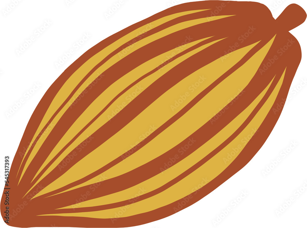 cacao fruit doodle freehand drawing. cacao fruit doodle freehand drawing.