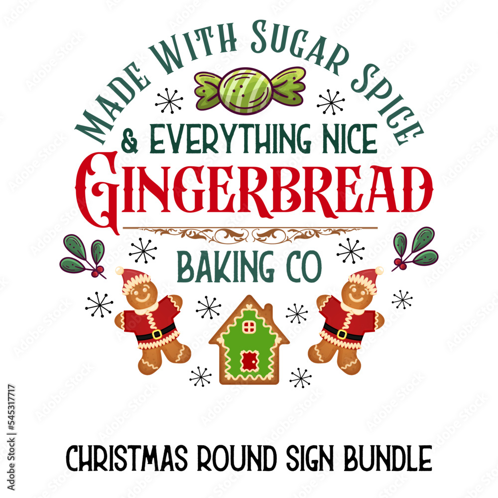 Christmas Sign Svg Bundle, Vintage Christmas Sign Svg Bundle, retro