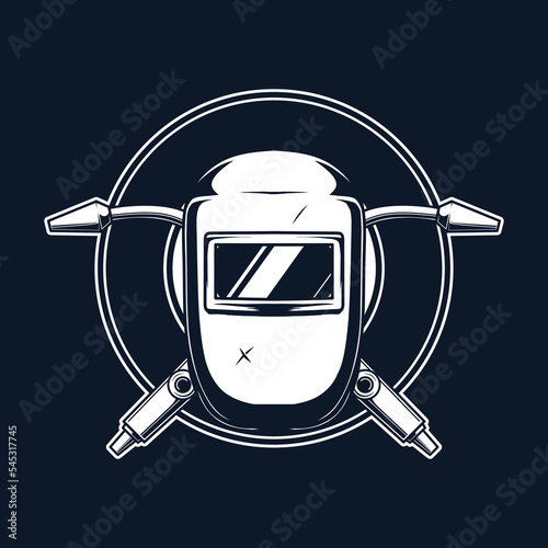 welding logo vector illustration