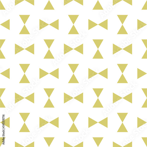 Two Triangle Yellow Isolated Seamless Pattern