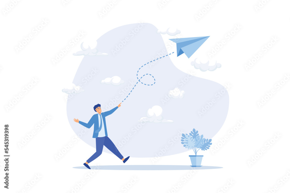 Start your own business, begin new company or launch new project, opportunity to get new job or entrepreneur small business concept, flat vector modern illustration Start your own business, begin new company or launch new project, opportunity to get new job or entrepreneur small business concept, flat vector modern illustration