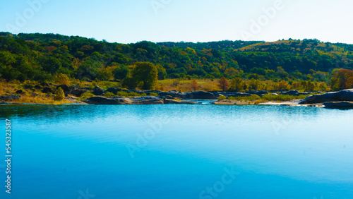 Fall at Pedernales Falls State Park in Blanco, Texas (Texas Hill Country) © ineffablescapes