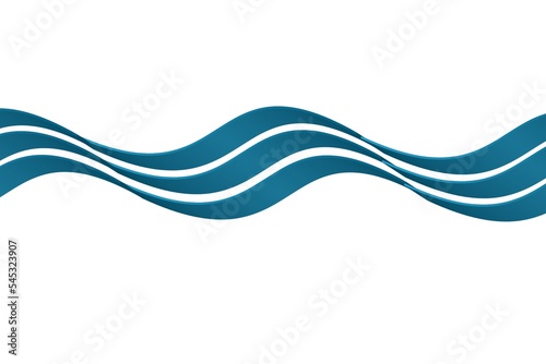 Colorful abstract background with stripes and waves