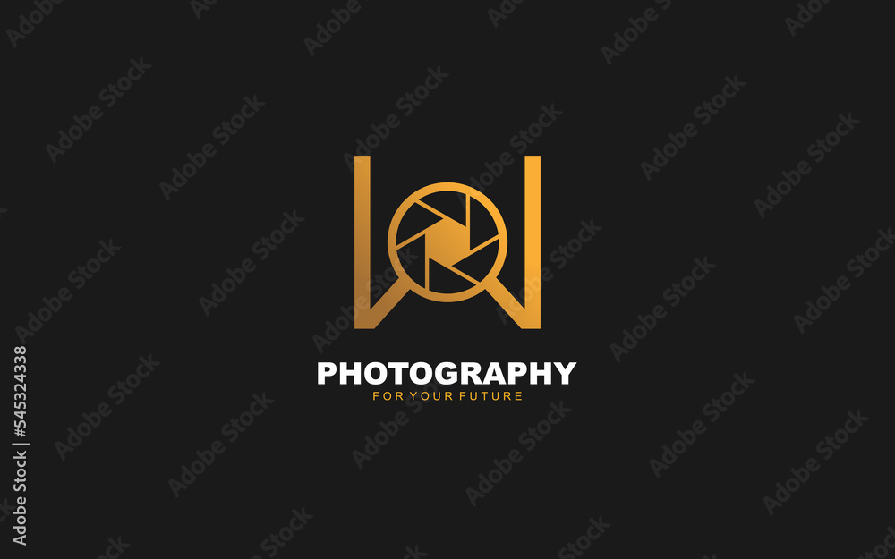 W logo photography for branding company. camera template vector illustration for your brand. W logo photography for branding company. camera template vector illustration for your brand.