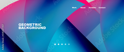 Circles and round elements abstract background design for wallpaper, banner, background, landing page, wall art, invitation, prints