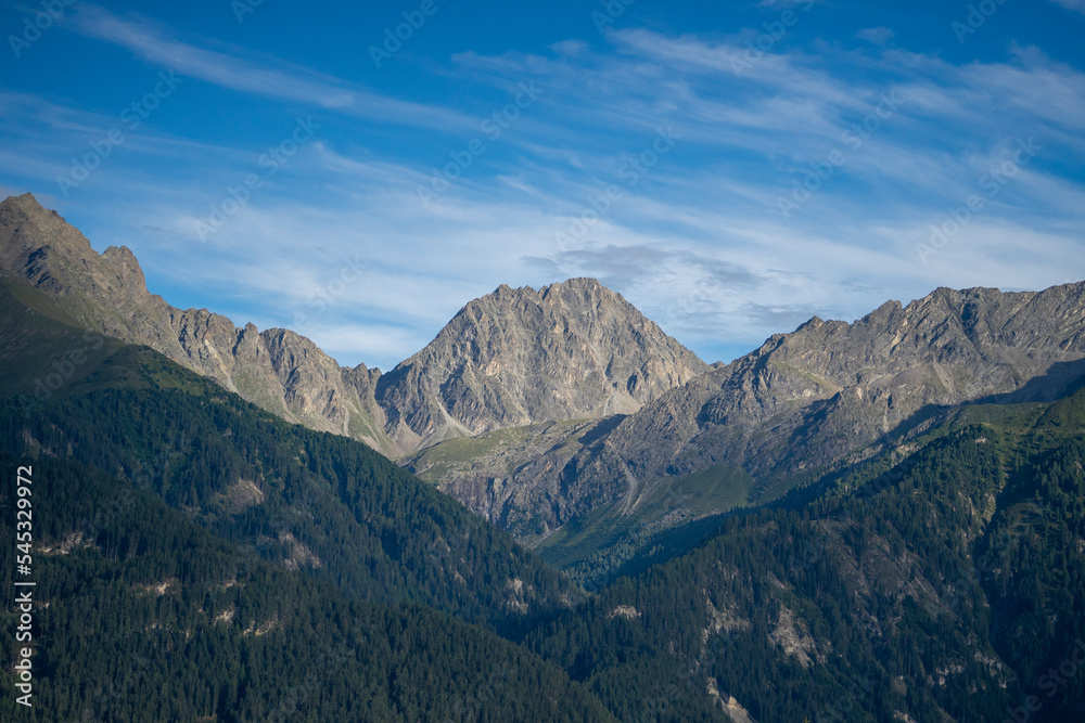 die Kuppkarles Spitze  in den tiroler Alpen