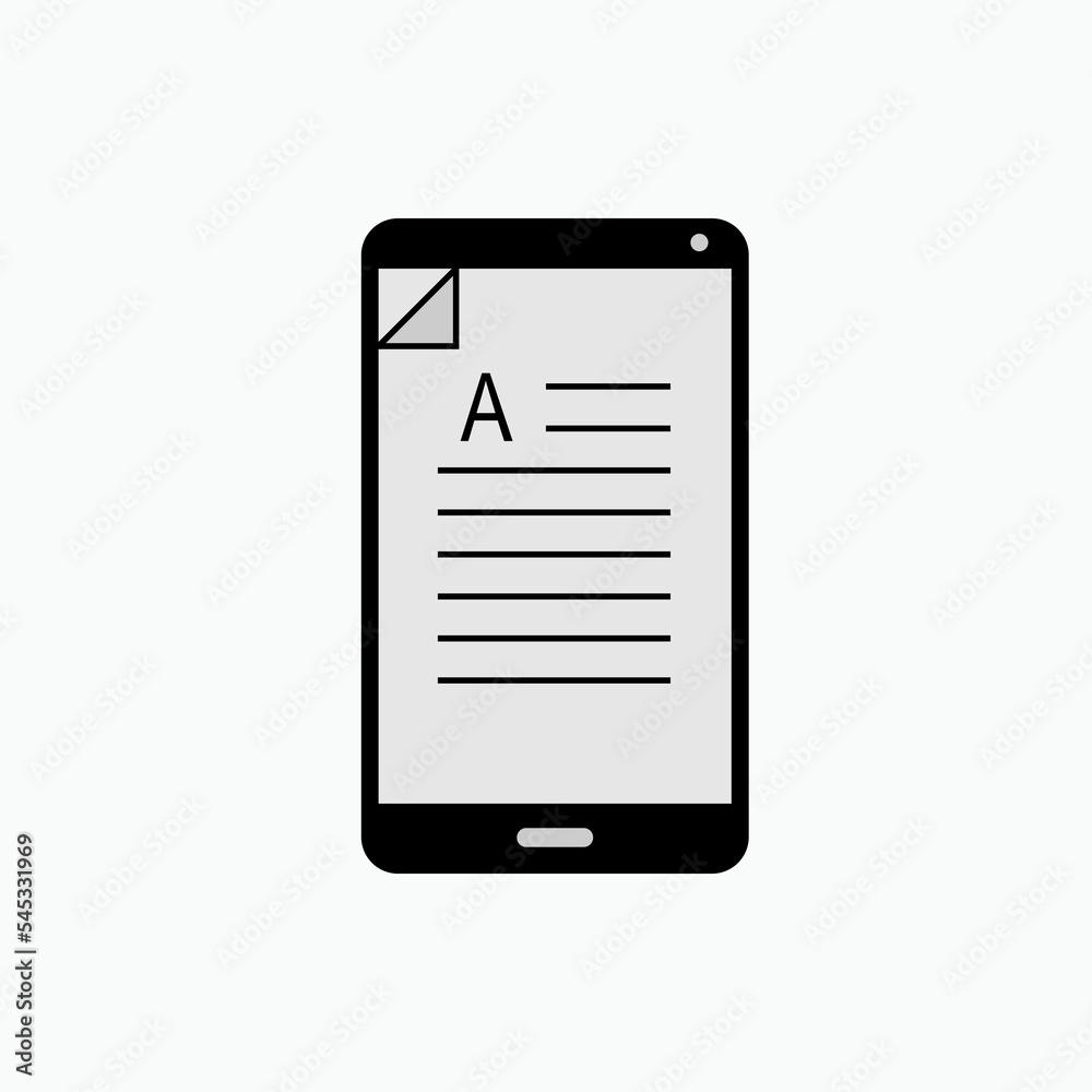 Study Online Icon. Long Distance Learning Symbol - Vector. Study Online Icon. Long Distance Learning Symbol - Vector.