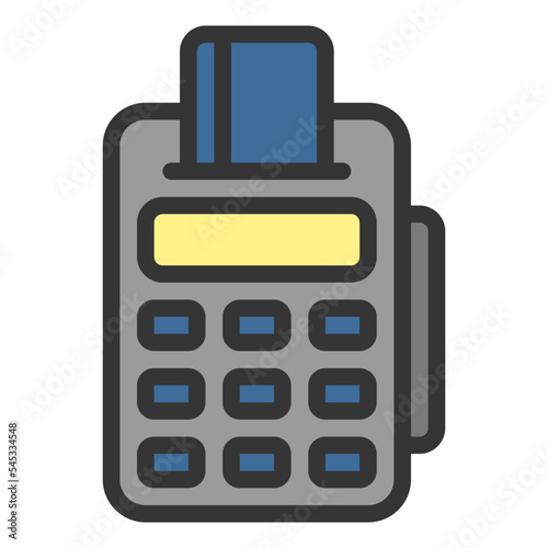 Payment filled line icon