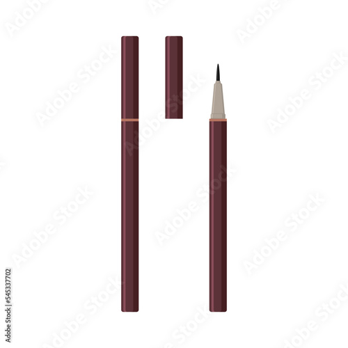 Eyeliner liner illustration set