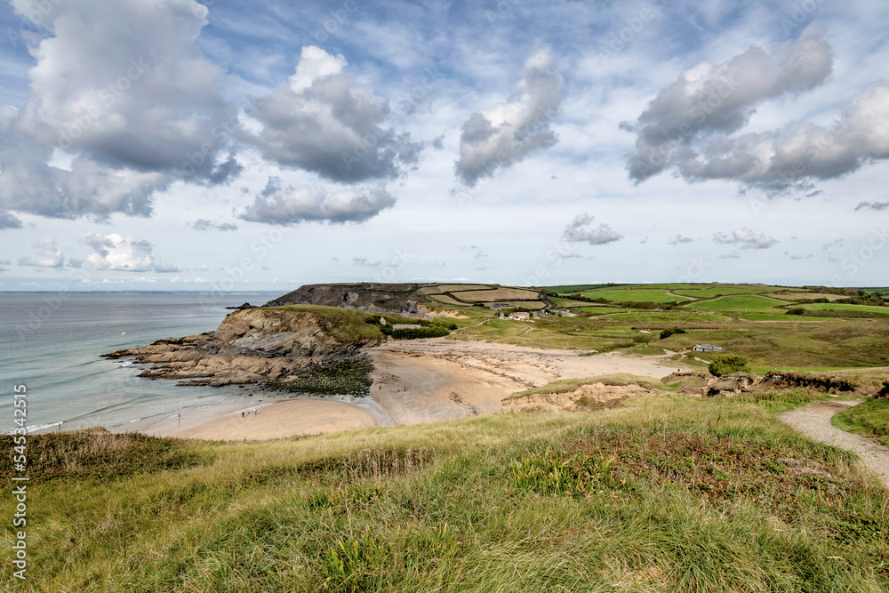 Gunwalloe Church Cove Beach Cornwall Lizard Peninsular Gunwalloe Church Cove Beach Cornwall Lizard Peninsular