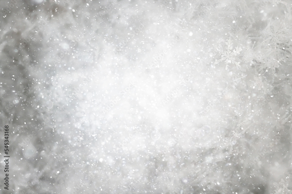 ice snow crystals background abstract white winter
