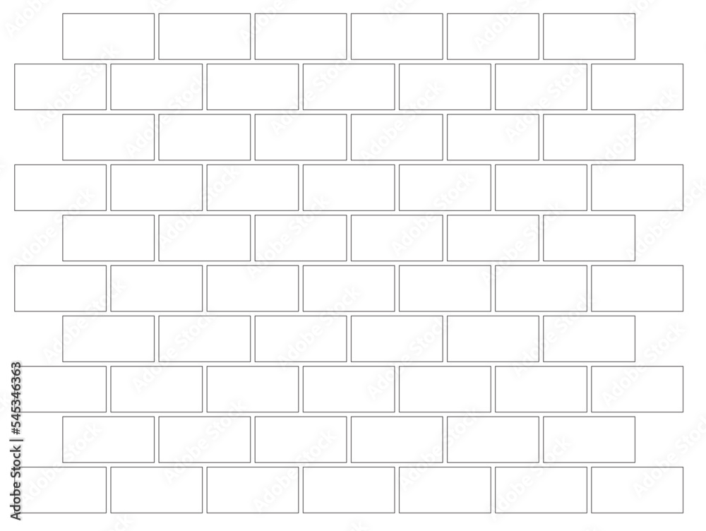 2D CAD pattern drawing based on rectangular and square block designs. Painting in black and white. Arranged repetitively again to form a pattern and a unique design.
