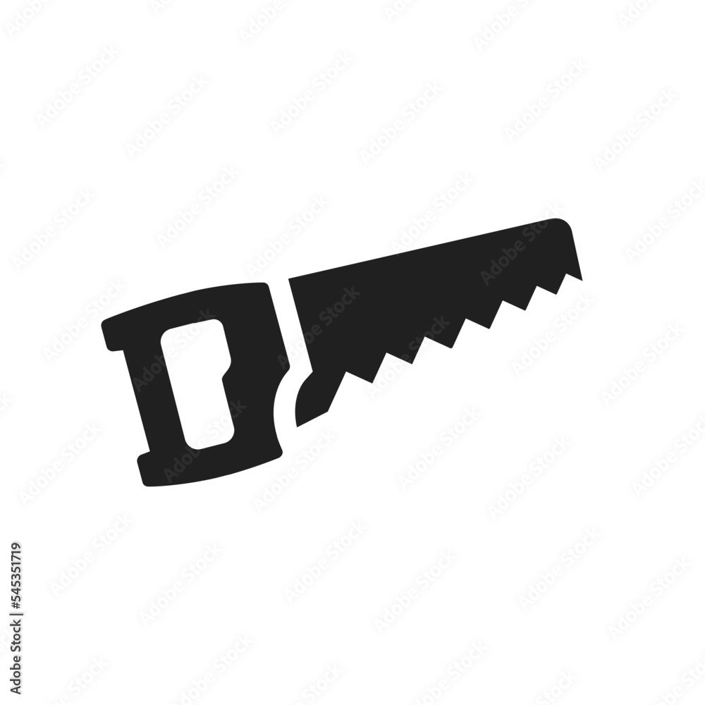 handsaw icon vector design illustration handsaw icon vector design illustration
