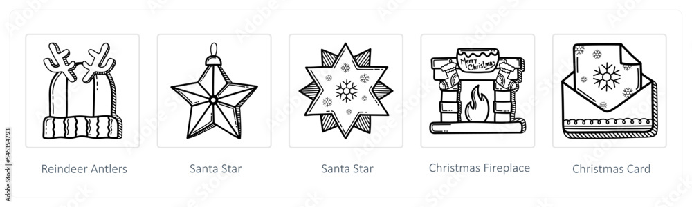 reindeer antelers, santa star reindeer antelers, santa star