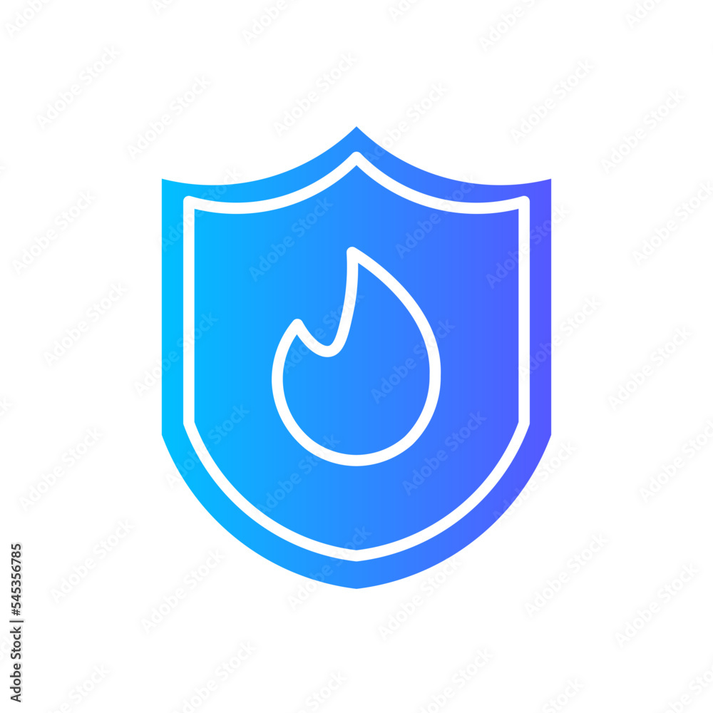 protection gradient icon