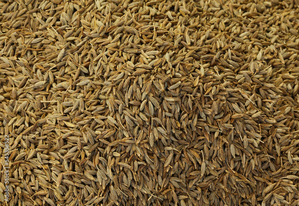 background of thousands of cumin seeds to flavor dishes background of thousands of cumin seeds to flavor dishes