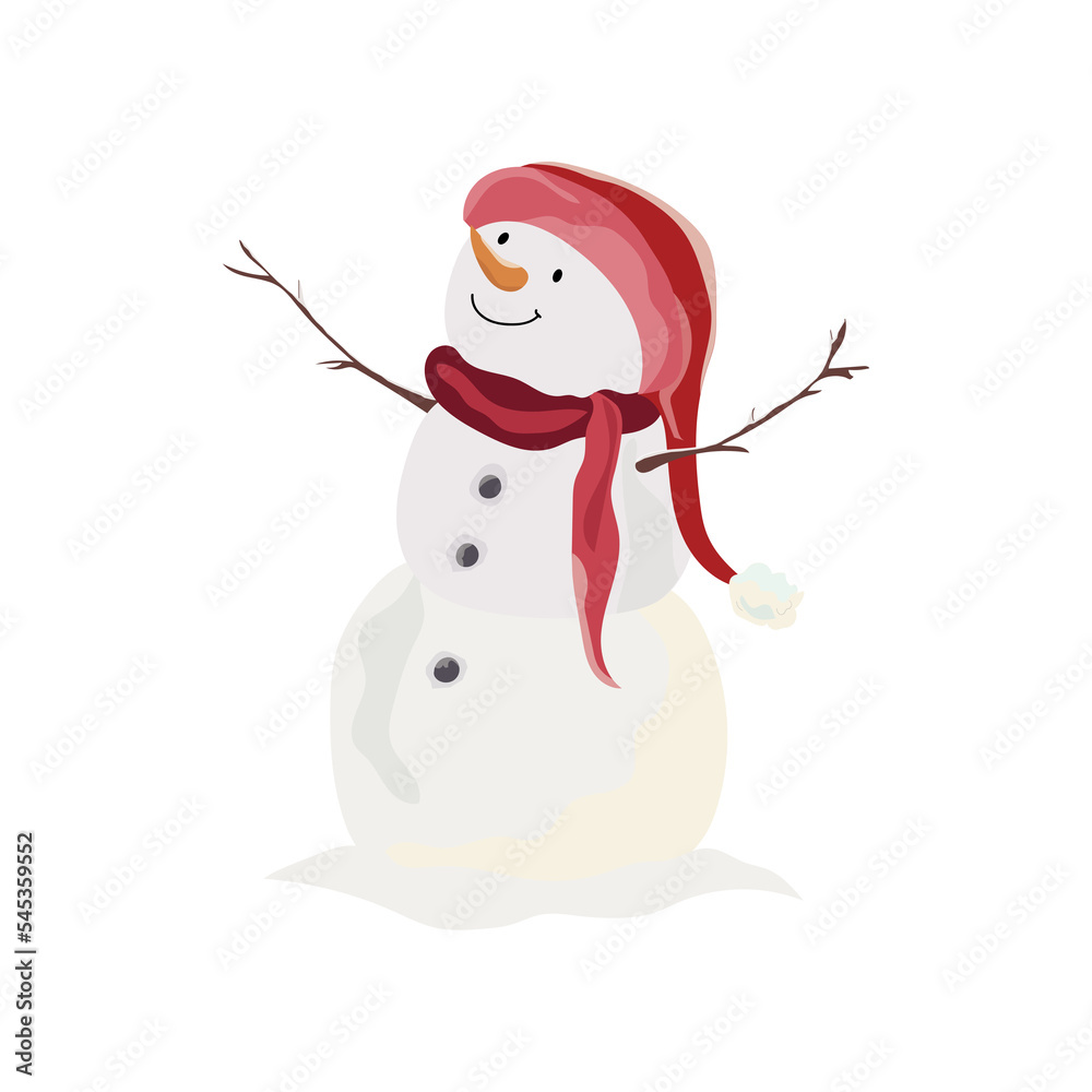 Snowman Png Format With Transparent Background