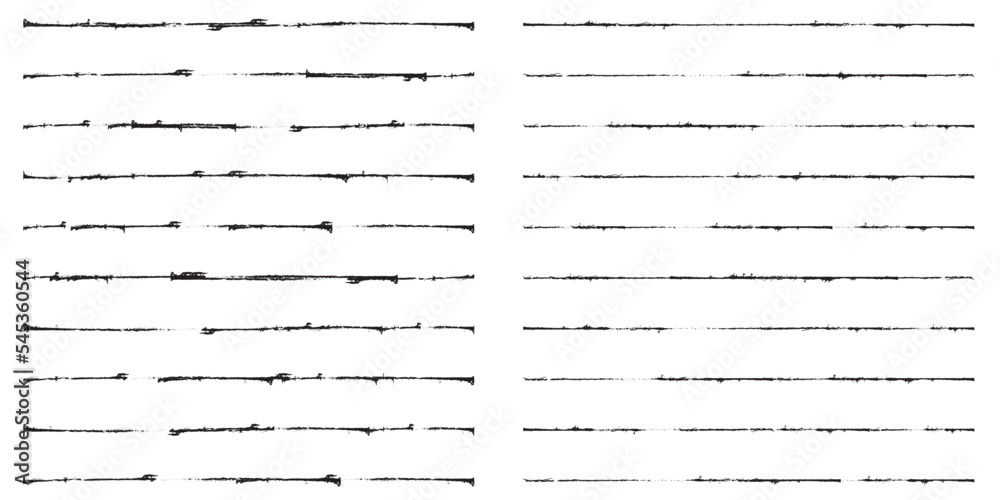 Grunge tiny lines . Vector brush Stroke . Rough edges . Black isolated ...