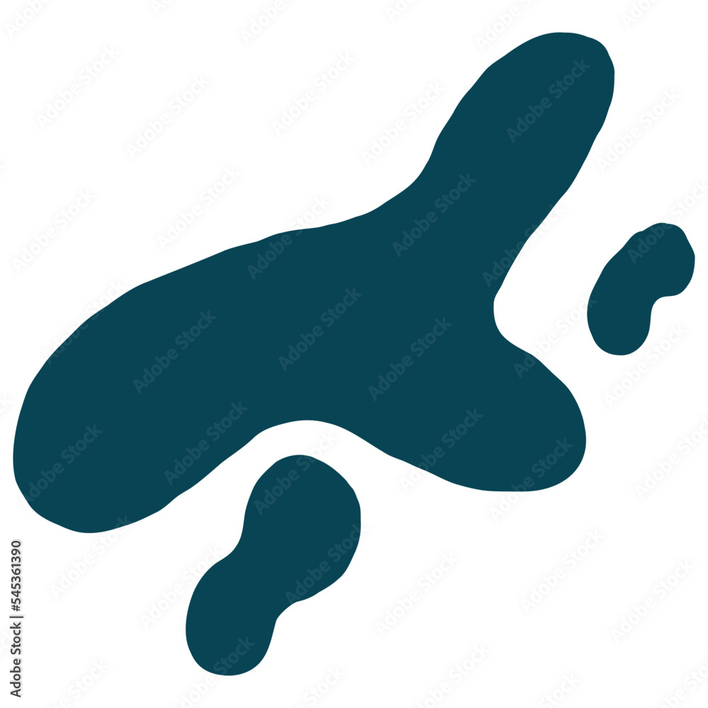 Organic Blob shape hand drawn element Organic Blob shape hand drawn element