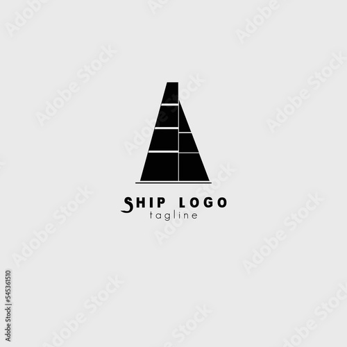 sail logo vector design for use company identity etc