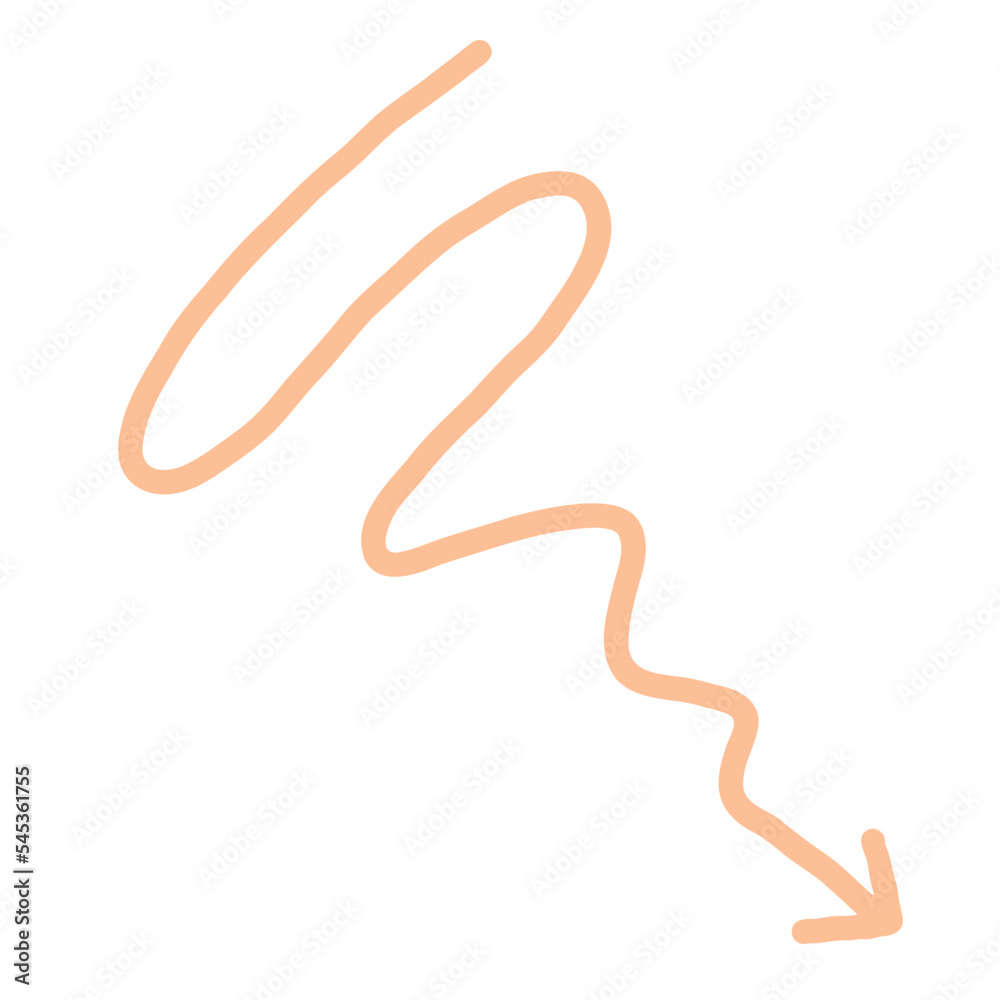Hand Drawn Aesthetic Arrow Hand Drawn Aesthetic Arrow