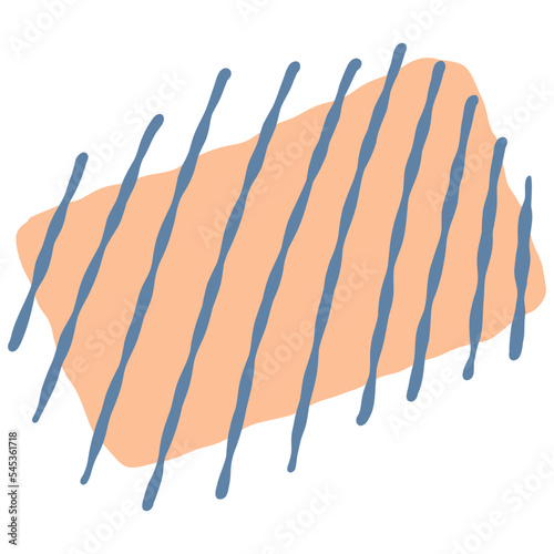 Abstract Blob Organic Shape