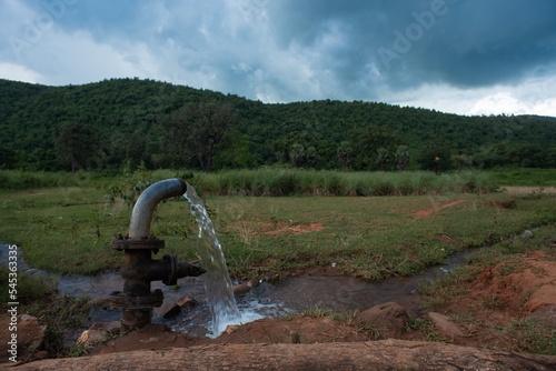 water well in the field
